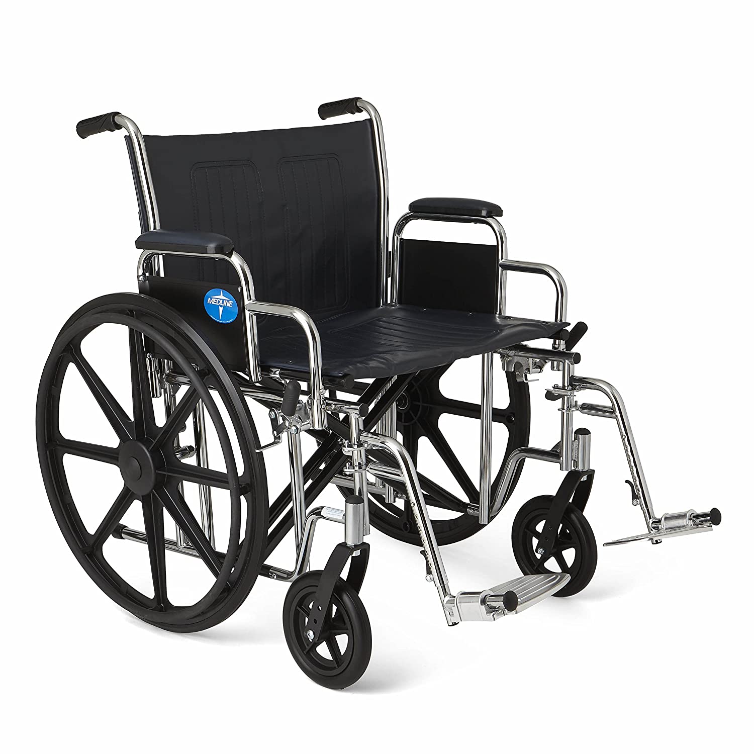 Durable Medical Equipment Extra Wide Manual Wheelchair (weight capacity up to 500lbs)