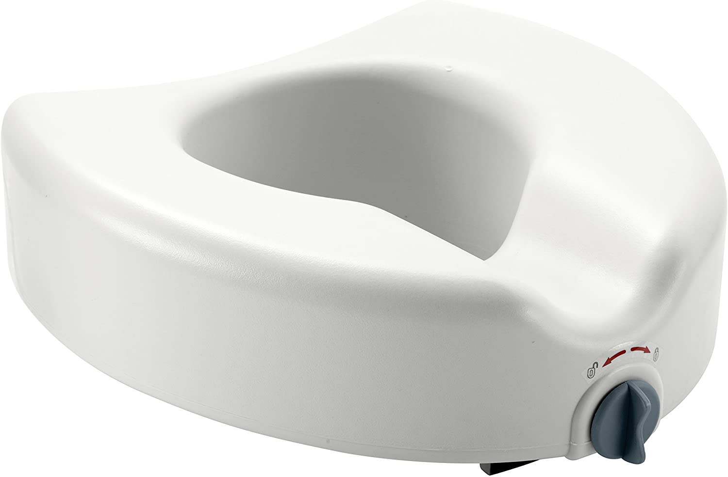 Durable Medical Equipment Raised Toilet Seat (weight capacity up to 300lbs)