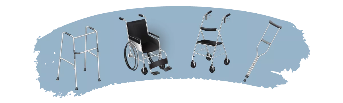Durable Medical Equipment Illustration Banner